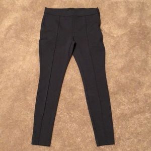 LOFT Petite Charcoal grey leggings, size 4P
